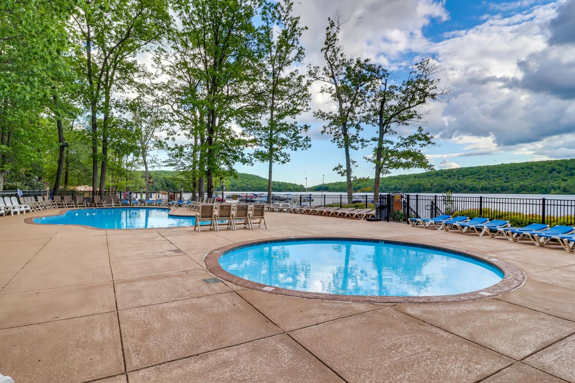 Lake Harmony Home About Half Mi To Big Boulder Mountain Esterno foto